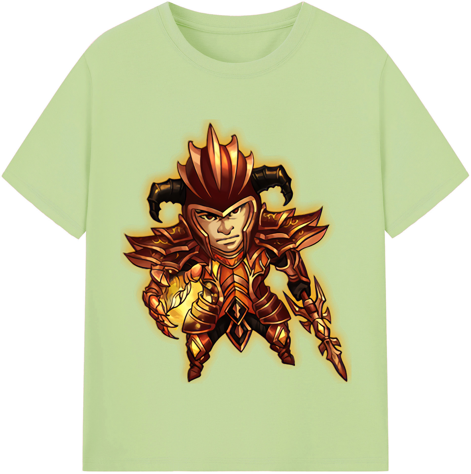 リーグ・オブ・レジェンド League of Legends LOL 綿100％半袖Tシャツ（フロントプリント）